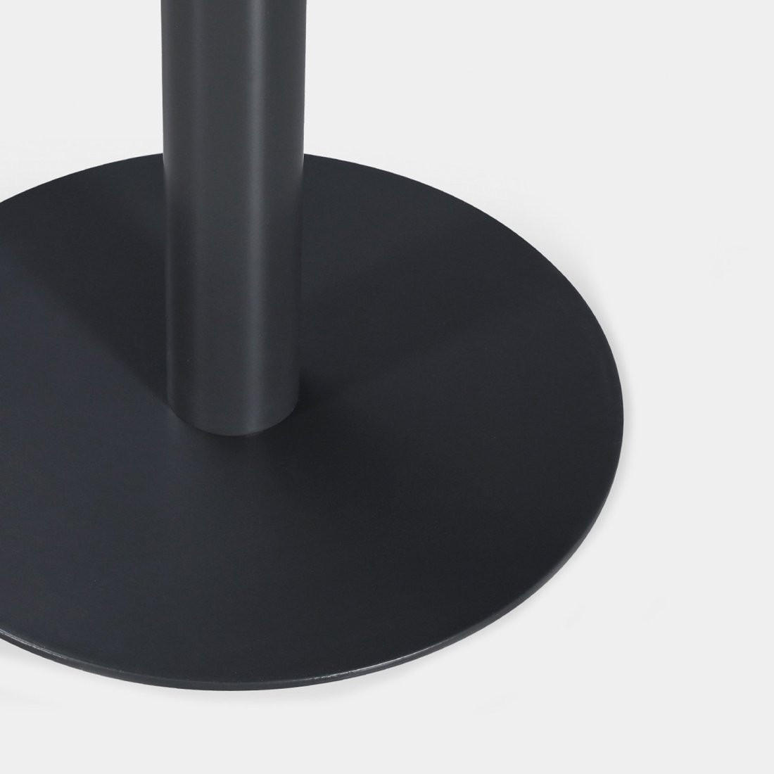 Thumbnail - Klast Home Esstisch, Grau, Metall, 60x76x60 cm, Gartenmöbel, Gartentische, Gartentische