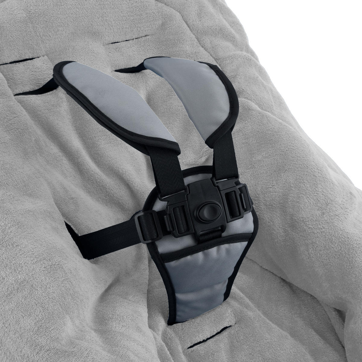 FUSSSACK ,waschbar, 97 x 47 cm,grau - Grau, Textil (47/3/97cm) - tectake