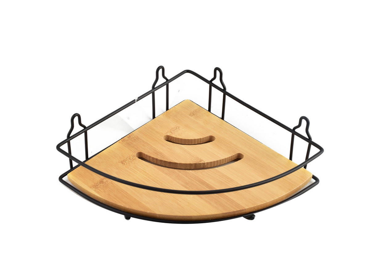 BADEZIMMERABLAGE Carl Braun 6.5/19/20 cm Metall - Braun, Metall (19/20/6.5cm) - Mondex
