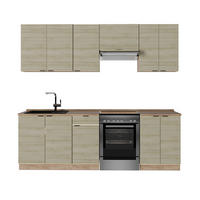 Honigeiche/Eichefarben, Holzwerkstoff (240/81.6/60cm) - Vicco