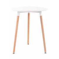 KONSOLENTISCH Holz weiß - Weiß, Holz (60/60/75cm) - CLP