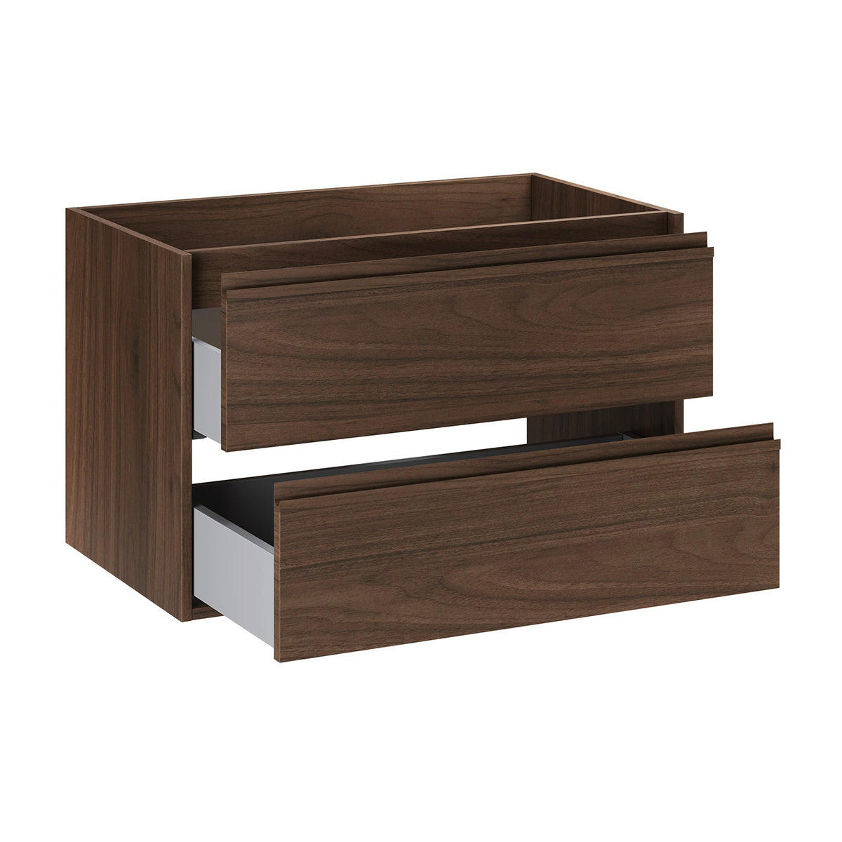 PODUMIVALNIŠKA OMARICA 80cm Edmé Les (temno lesno) - temno rjava, leseni material (80/52.2/46cm) - Petits-meubles