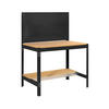 WERKBANK BUFFALO mit Werkzeugwand | HxBxT 84x150x61cm | Traglast 600kg | Anthrazit - Anthrazit, Metall (150/84/61cm) - PROREGAL