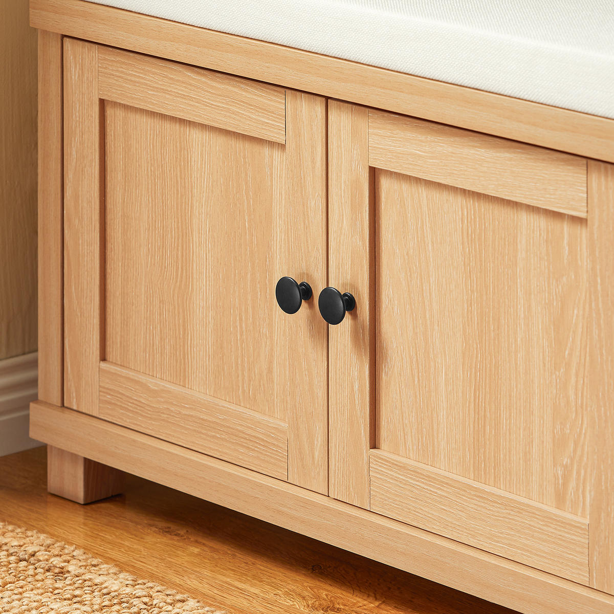 SCHUHBANK Natur - Naturfarben, Holzwerkstoff (104/47/35cm) - SoBuy