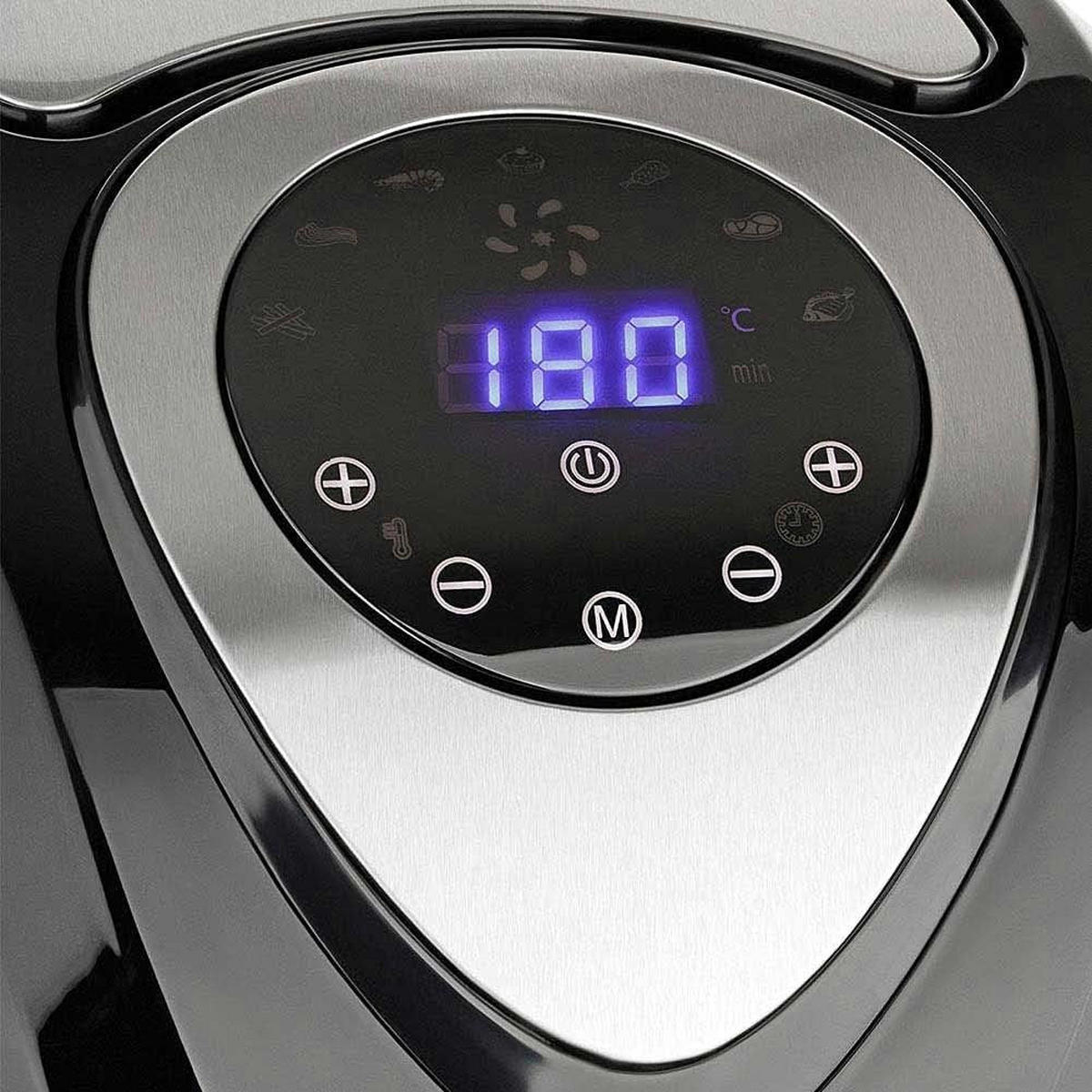 FRITTEUSE Alpina Schwarz 3L - Schwarz, Kunststoff (36.5/33.5/28.5cm) - Alpina