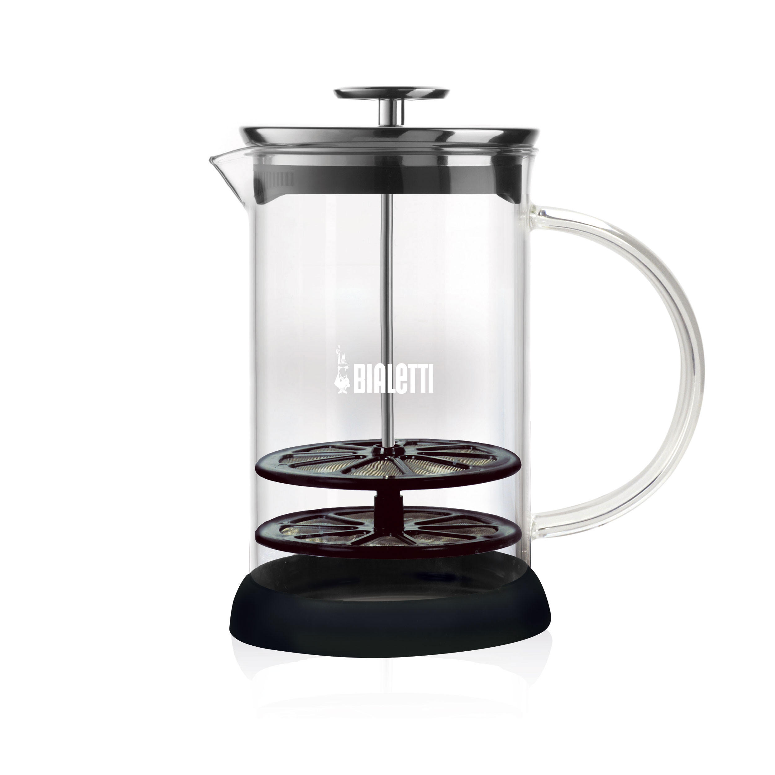 MILCHAUFSCHÄUMER Cappuccinatore Induktion 330 ml, Edelstahl, Silber - Silberfarben, Metall - Bialetti