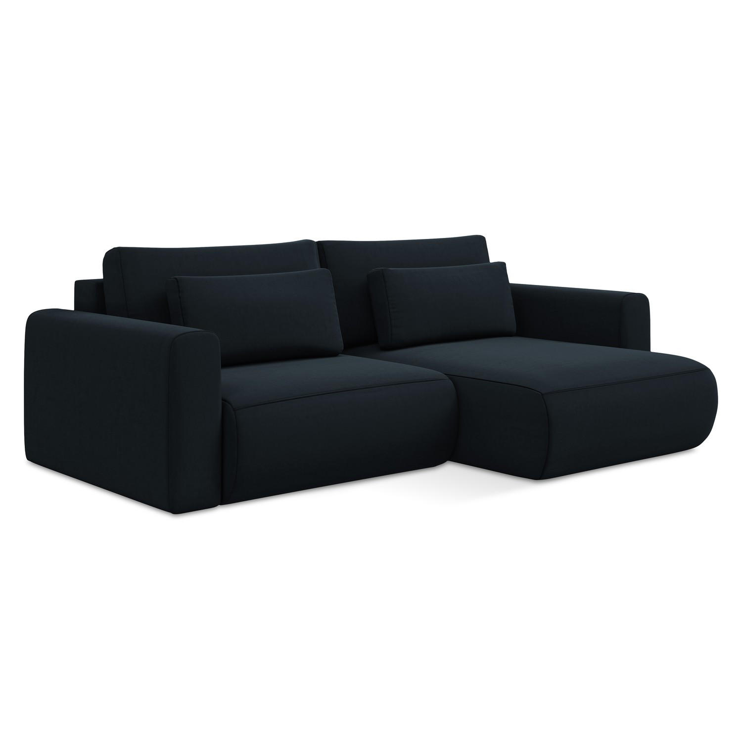 LaMiaSofa Ecksofa Dunkelblau 240x149 cm