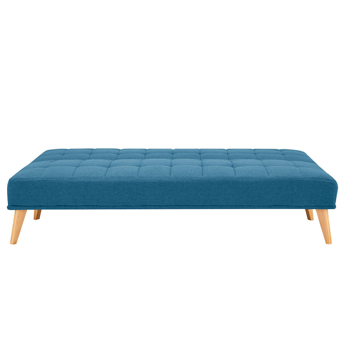 SCHLAFSOFA - Blau, Holz/Birkenholz (180/81/86cm) - home24