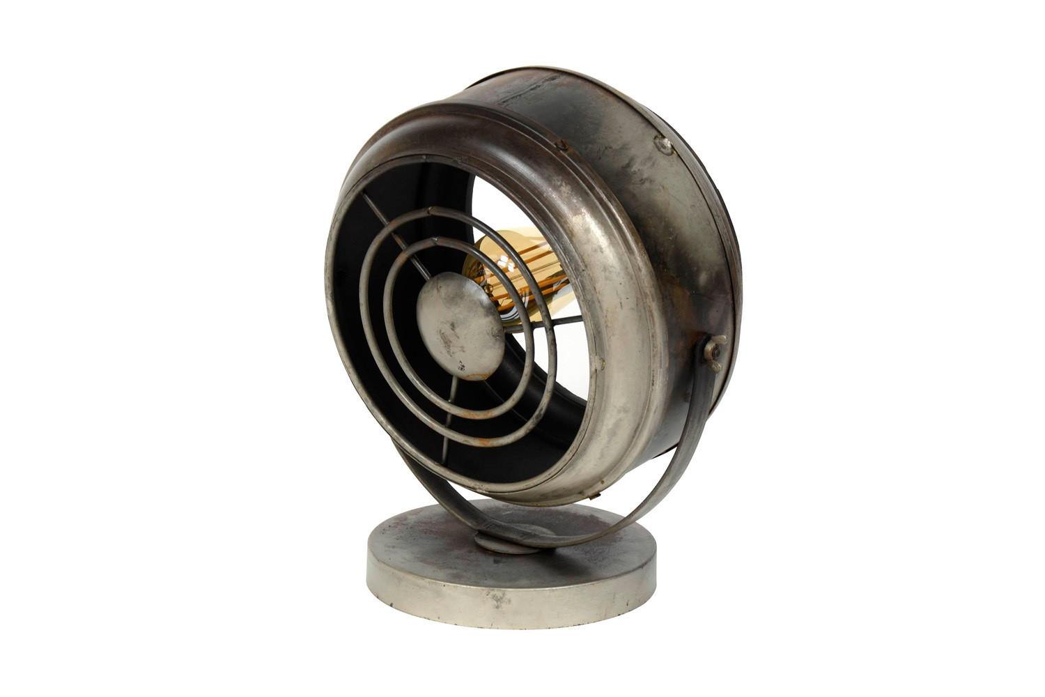 TISCHLAMPE KONYA Silber Metall - Silberfarben, Metall (20/29/33cm) - KAWOLA