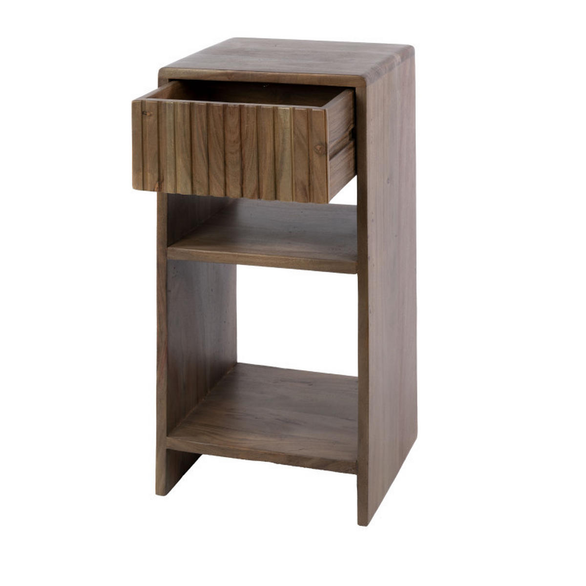 NACHTTISCH Liva Braun 30/30/60 cm - Braun, Textil (30/60/30cm) - Hoyz Collection