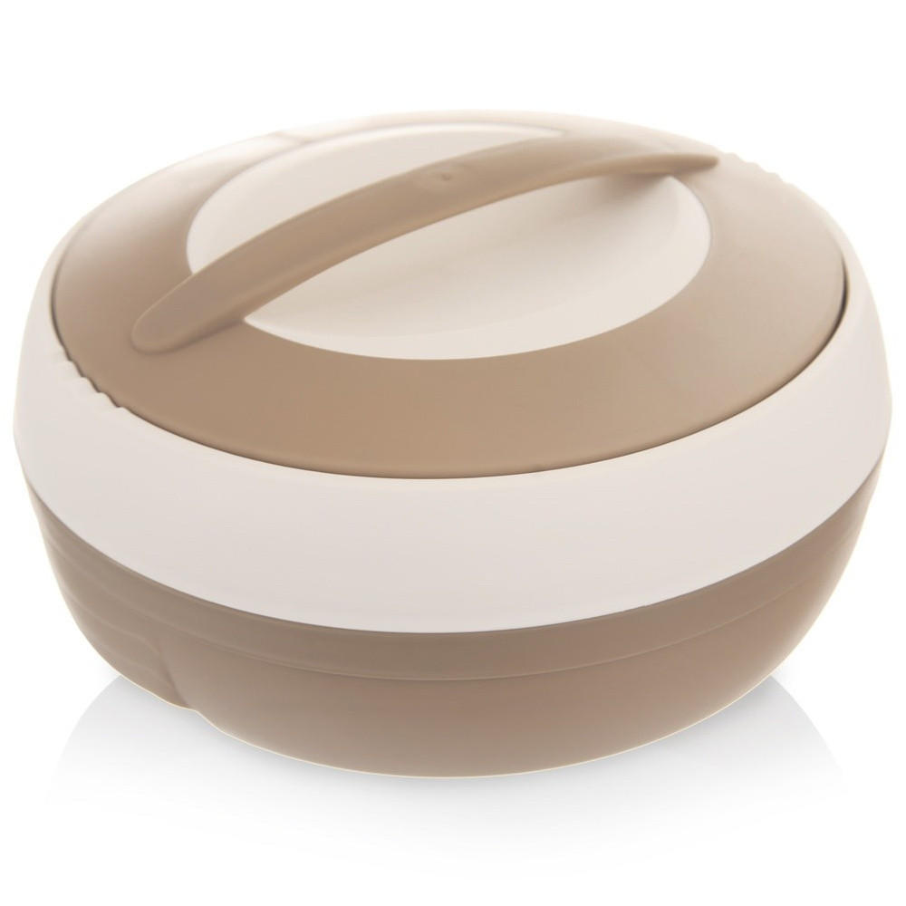 LUNCHTHERMOSKANNE Cosmos Edelstahl 2,5 l - Braun, Kunststoff (24/13/24cm) - Orion 
