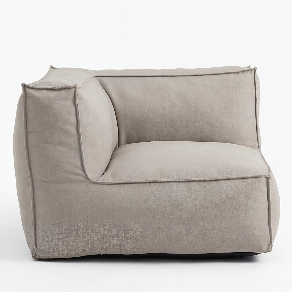 MODULARES ECKELEMENT - Olefin - Beige - Beige, Textil (95/80/95cm) - home24