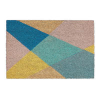 FUSSMATTE - Multicolor, Kunststoff/Textil (60/40cm) - Relaxdays