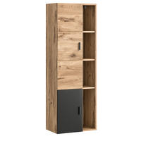 MIDISCHRANK GRADO (B/H/T: ca. 44/144/35 cm) in Nox Oak Nachbildung/Nox Oak - Eichefarben, Holzwerkstoff (44/144/35cm)
