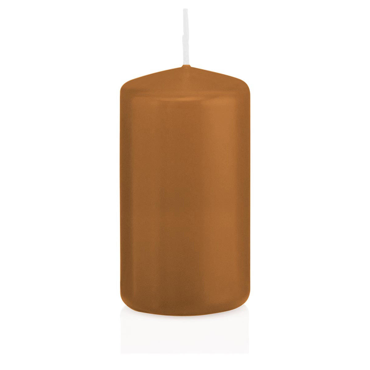 Wiedemann Kerzen Stumpenkerzen Cognac 20 cm