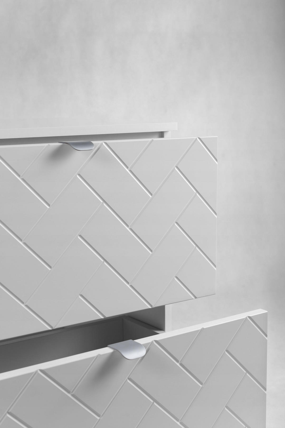 WASCHBECKUNTERSCHRANK Weiß matt 60/46/60 cm - Weiß, Holzwerkstoff (60/60.7/46cm) - Rodan