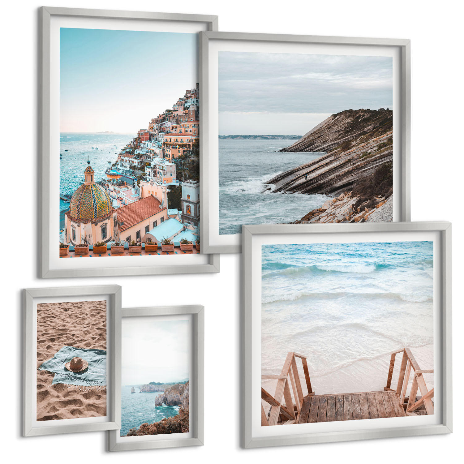 Tulup Bilder Silber 40x60 cm