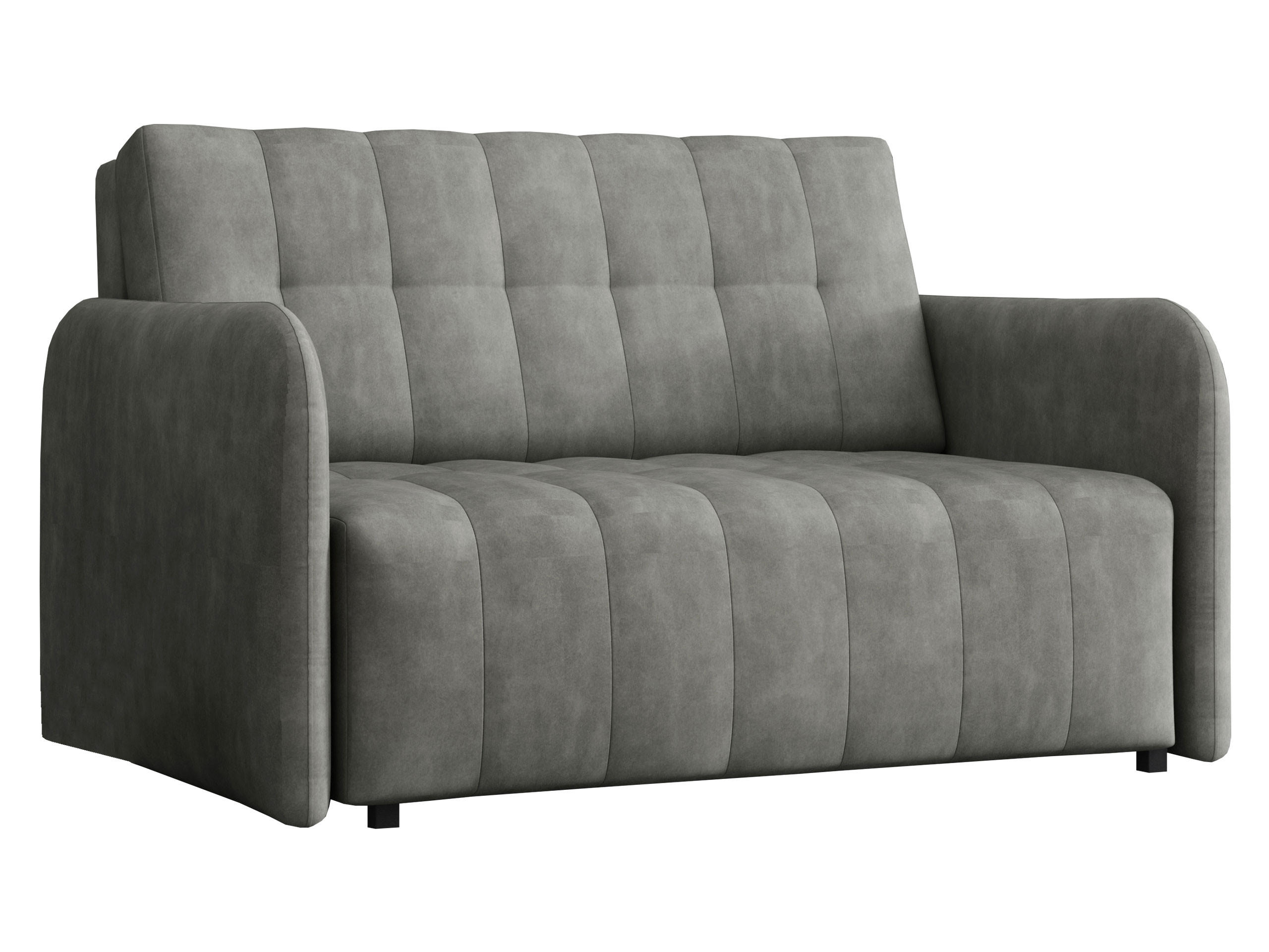 SCHLAFSOFA Viva Grand II - Schwarz/Grau, Holz/Kunststoff (125/85/95cm) - MIRJAN24