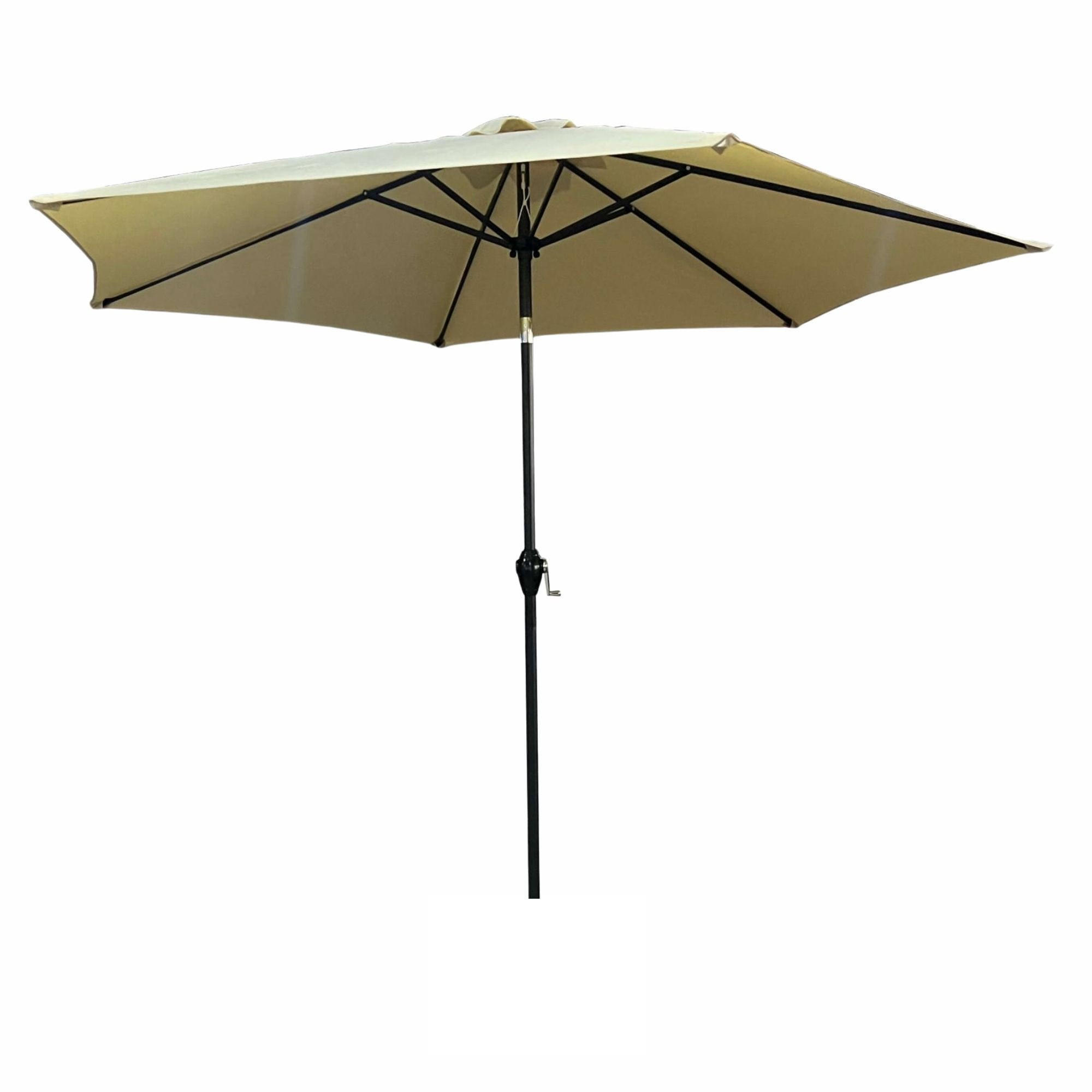 ZAHRADNÍ PARASOL Béžový 270/235/270 - béžová, kov/textil (270/270cm) - RAUMHIRSCH FURNITURE