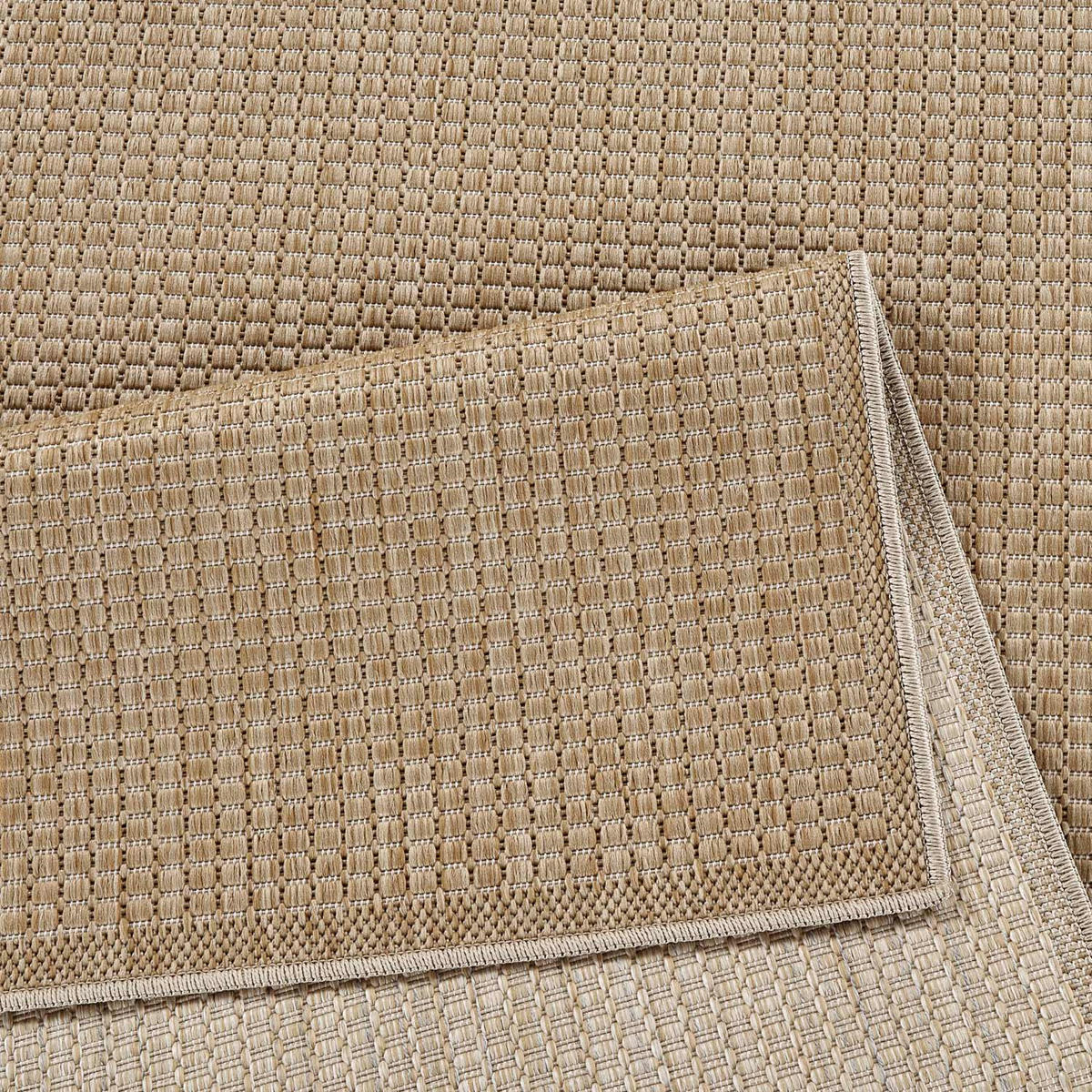 OUTDOOR-TEPPICH 092 Braun Wetterfest 200x290 cm - Braun, Textil (200/290cm) - carpet city