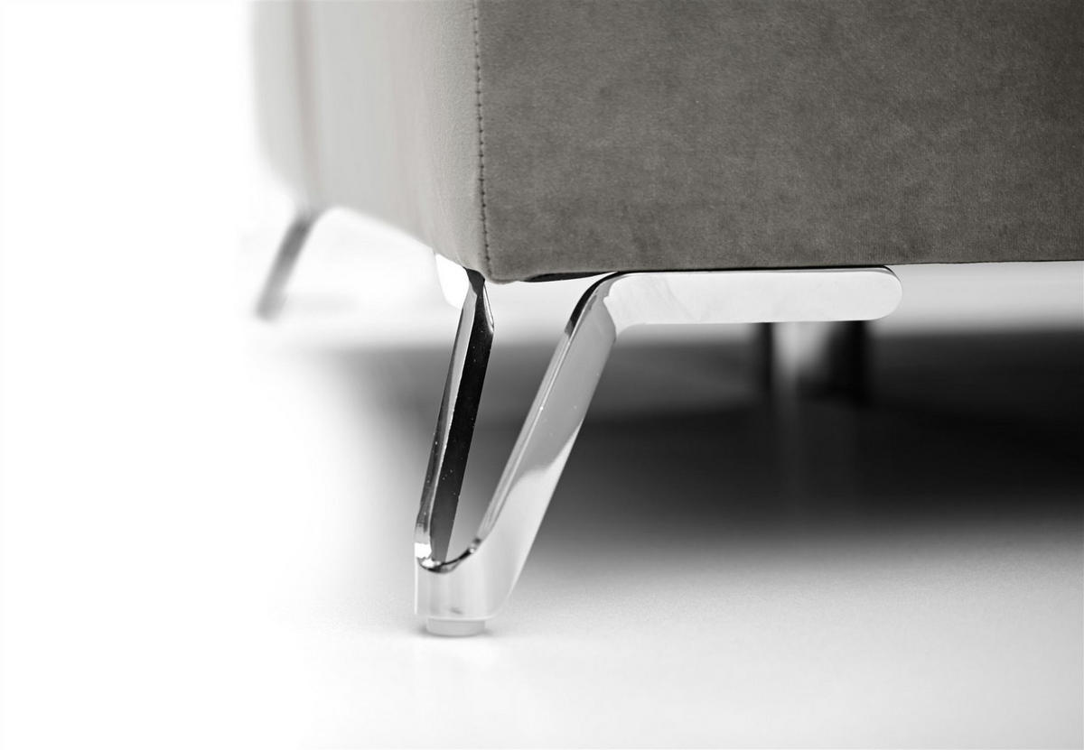 BOXSPRINGBETT Agnus - Dunkelgrau, Holzwerkstoff/Textil (200/200cm) - Fun Möbel