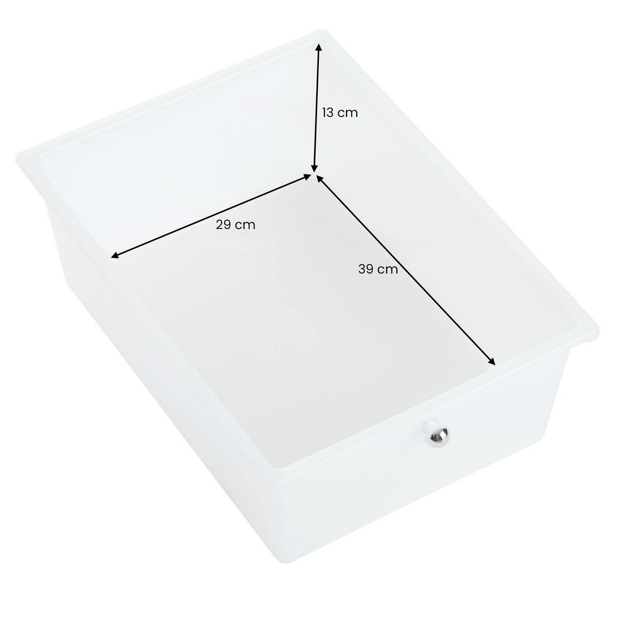 BADROLLWAGEN GINA - Transparent, Kunststoff/Metall (33/92/40cm) - IDIMEX