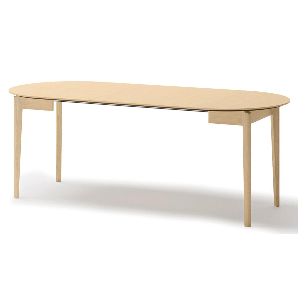 JEDÁLENSKÝ STÔL Plot rozkladací svetlý dekor duba, 90 x 210 x 90 cm - béžová, drevo/kompozitné drevo (90/90/77cm) - Selsey