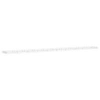 GABIONEN-HOCHBEET Verzinkter Stahl 1000x100x20 cm - Silberfarben, Metall (1000/20/100cm)