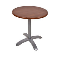 BISTROTISCH Katja Ø70cm Rund Dunkelbraun Holz Cafétisch - Dunkelbraun, Holz (70/70/66cm) - DELUKE