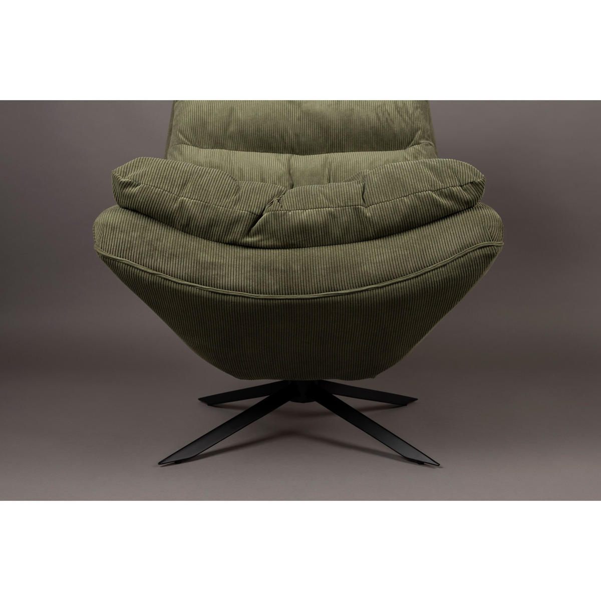 SESSEL Vince Grün - Grün, Textil (69/82/81cm) - Dutchbone