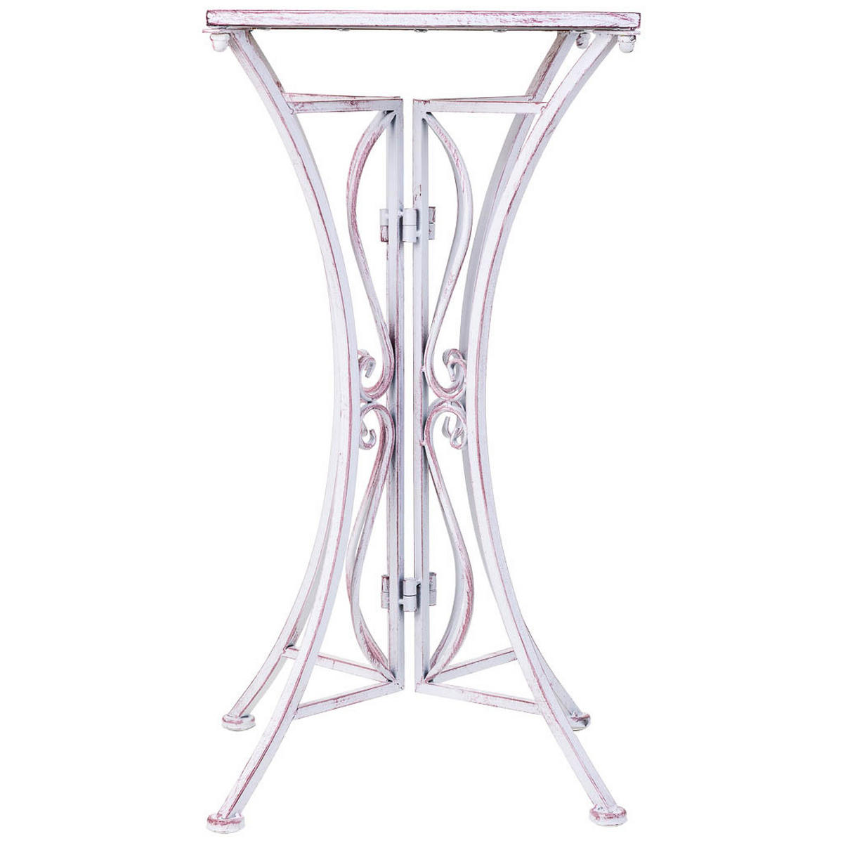 TISCH, grau, 35x70cm - Grau, Holz (35/35/70cm) - Wanderlust