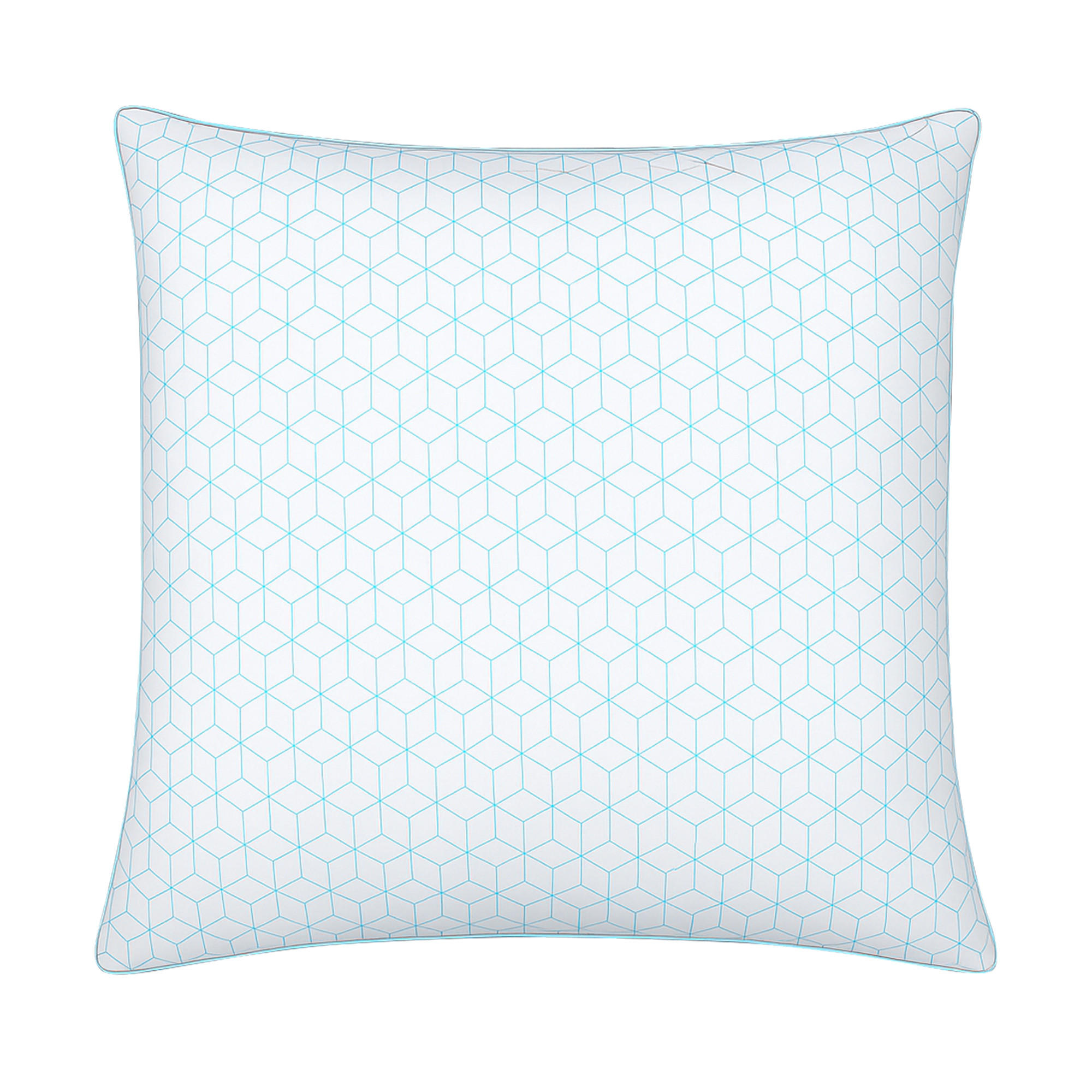 KOPFKISSEN "Freeze" Kühl-Effekt 80x80 cm - Weiß, Textil (80/80cm) - Bestlivings