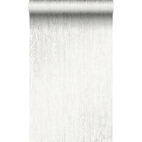 TAPETE Holz-optik 53 cm x 10.05 m - Weiß, Papier (53/1000cm) - Origin Wallcoverings