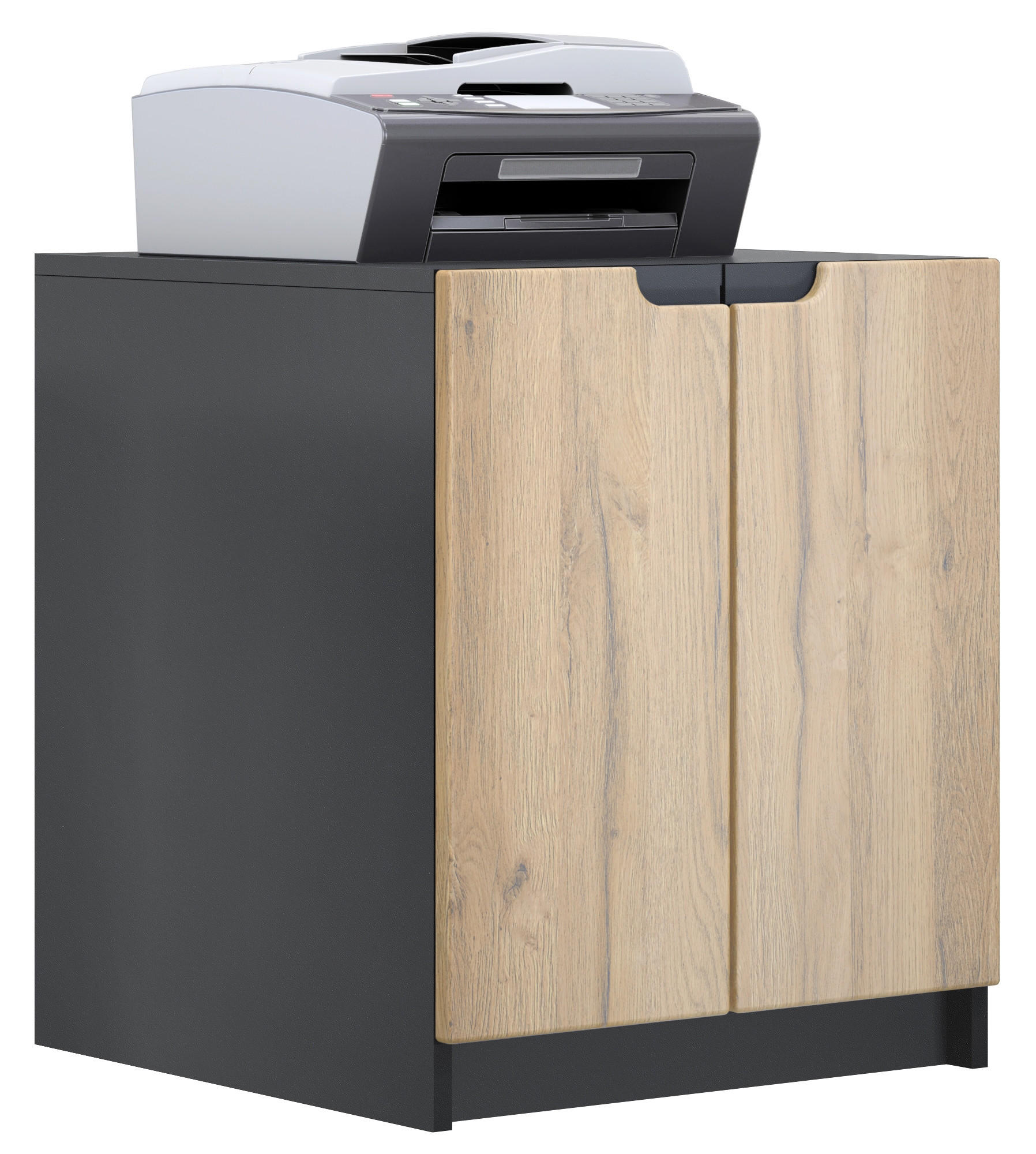 Vladon KOMMODE Eiche 51cm × 54cm × 61cm