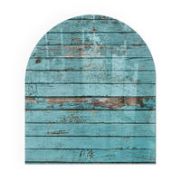 GLASPLATTE für Kamin 80x70 cm - Türkis, Glas (80/70/0.4cm) - TULUP