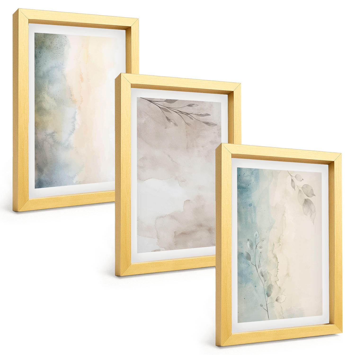 Tulup Bilder Gold 20x30 cm