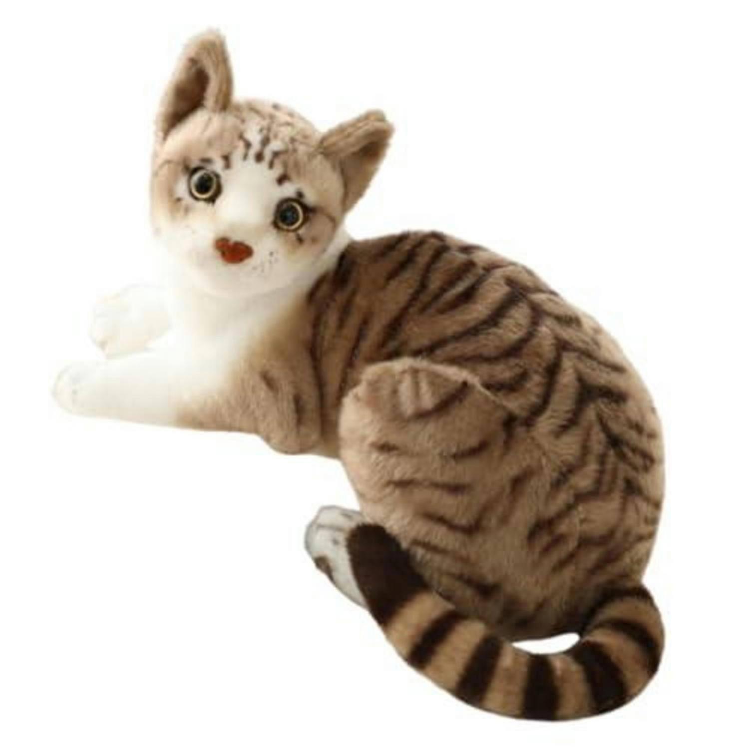 PLÜSCHTIER Katze Tabby 26 cm - Multicolor, Textil (10/15cm)