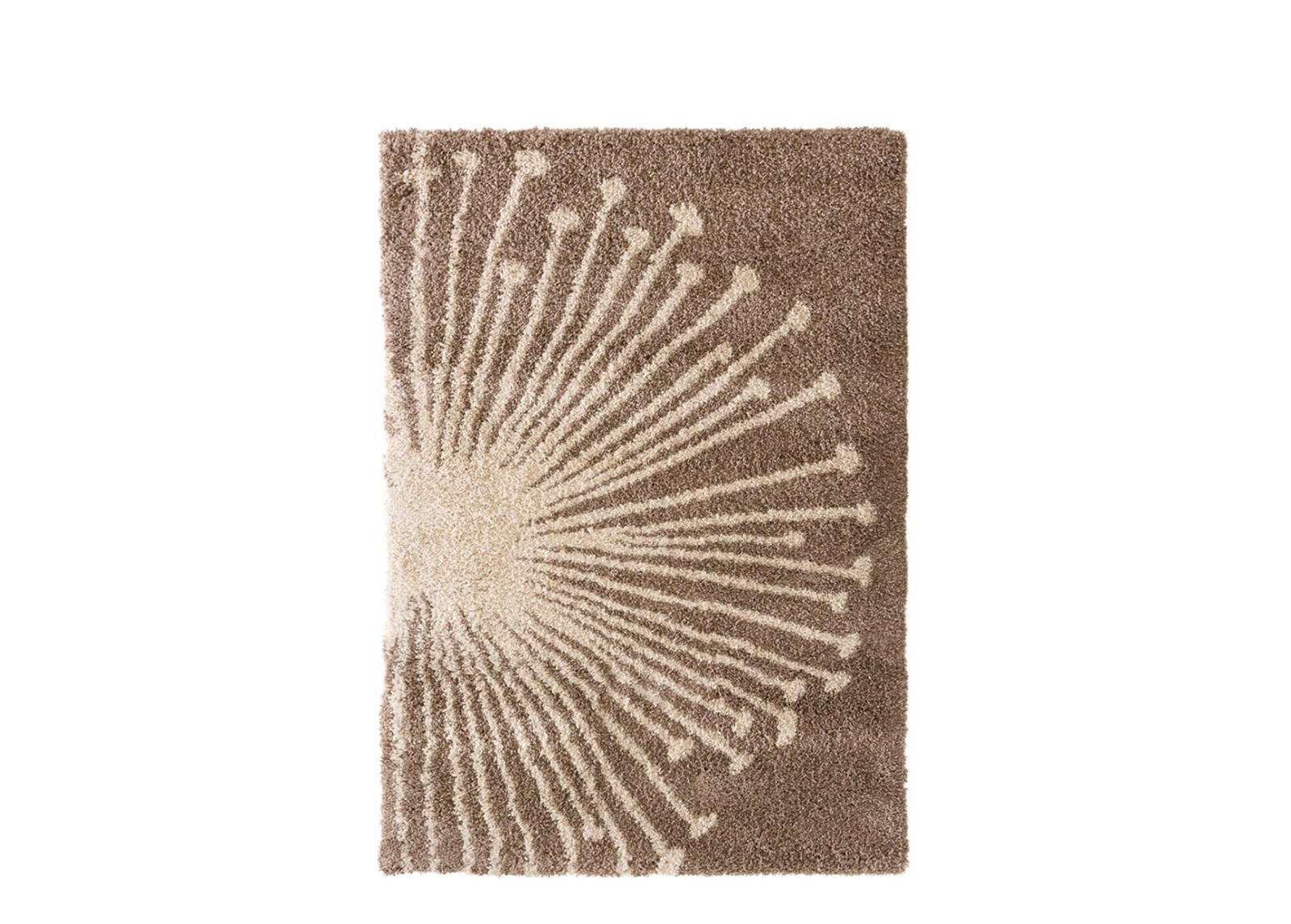 HOCHFLORTEPPICH Constellation 120/170 cm, taupe - Taupe, Textil (120/170cm) - A2A Home