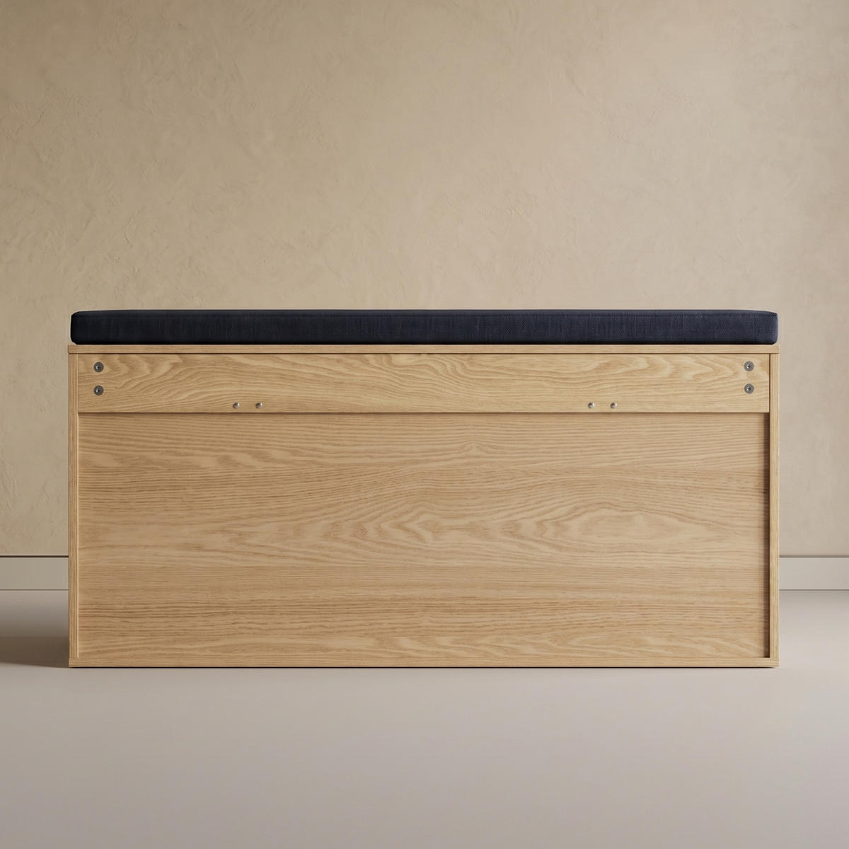 SCHUHSCHRANK mit Sitzfläche Gradia 100/34/53 cm - Braun, Holzwerkstoff (34/53/100cm) - BOXIMO