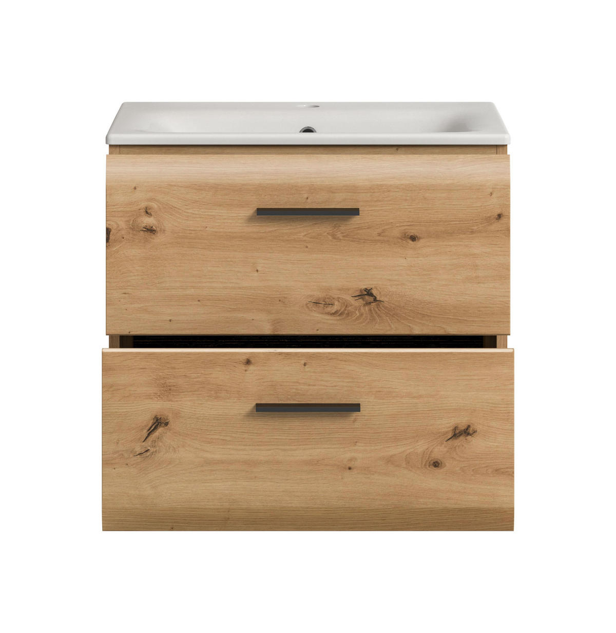 WASCHTISCH inkl. Waschbecken ICE (B/H/T: ca. 60/55/46 cm) in Artisan Oak Nachbildung/Artisan Oak Nachbildung - Eiche Artisan, Holzwerkstoff (60/55/46cm)