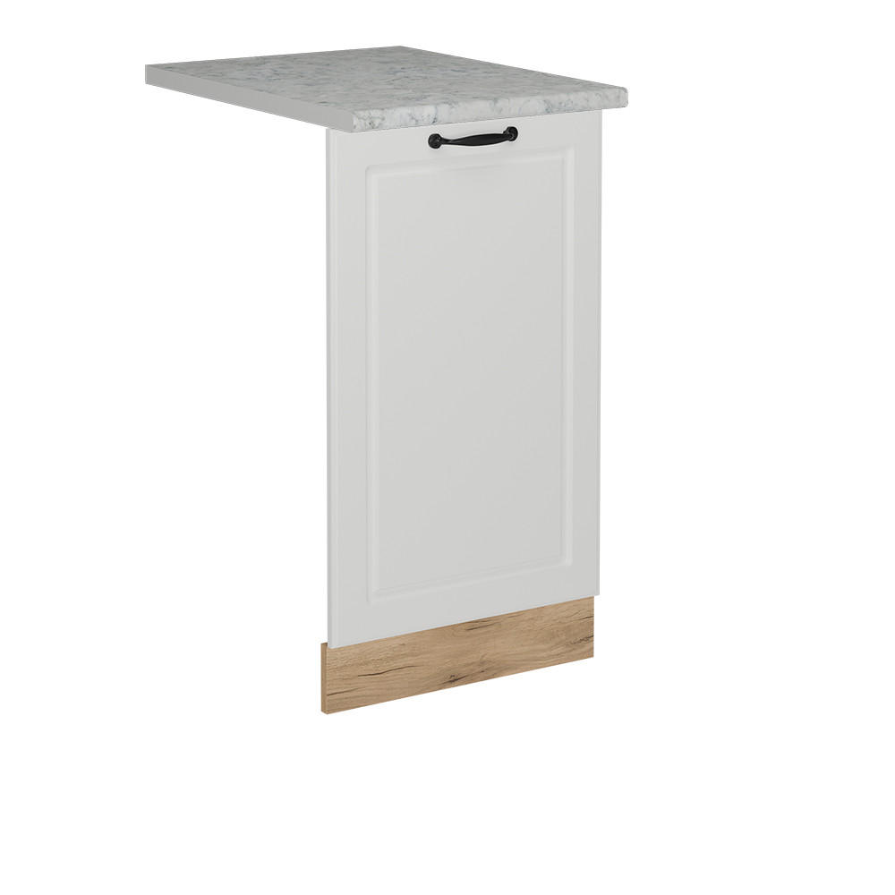 DISKMASKINENS FRONTPANEL R-Line Vitt hus p&aring; landet 45 cm , AP Marble Vit, Ekf&auml;rgad 81.8/45/60 cm