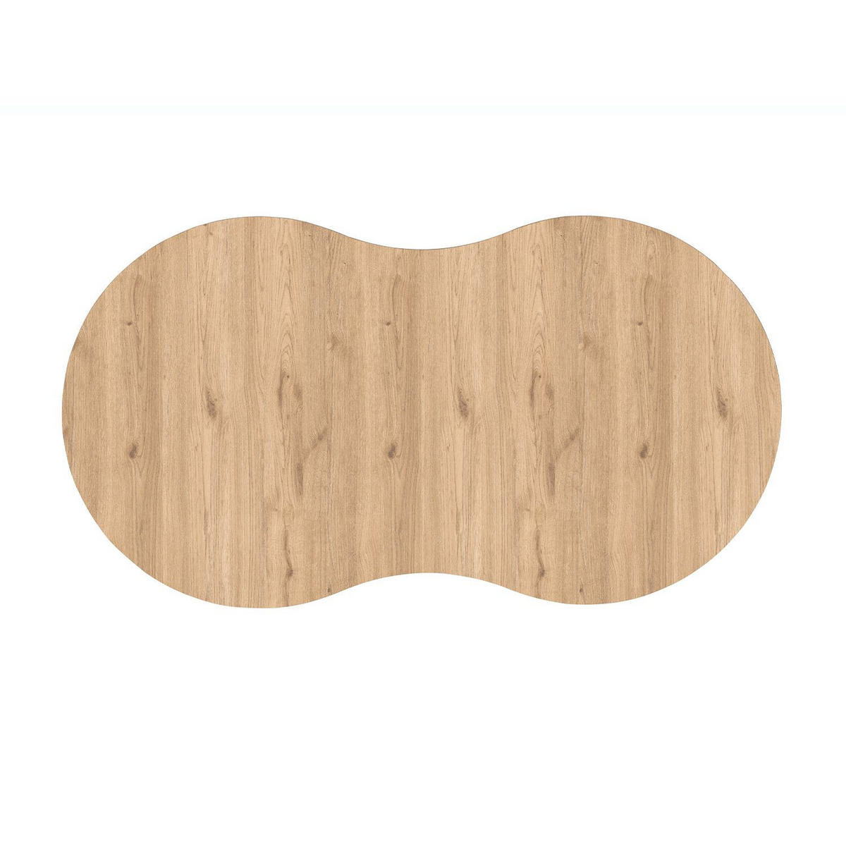 COUCHTISCH moon Braun - Braun, Holz (99/54/45cm) - Habitat Garten