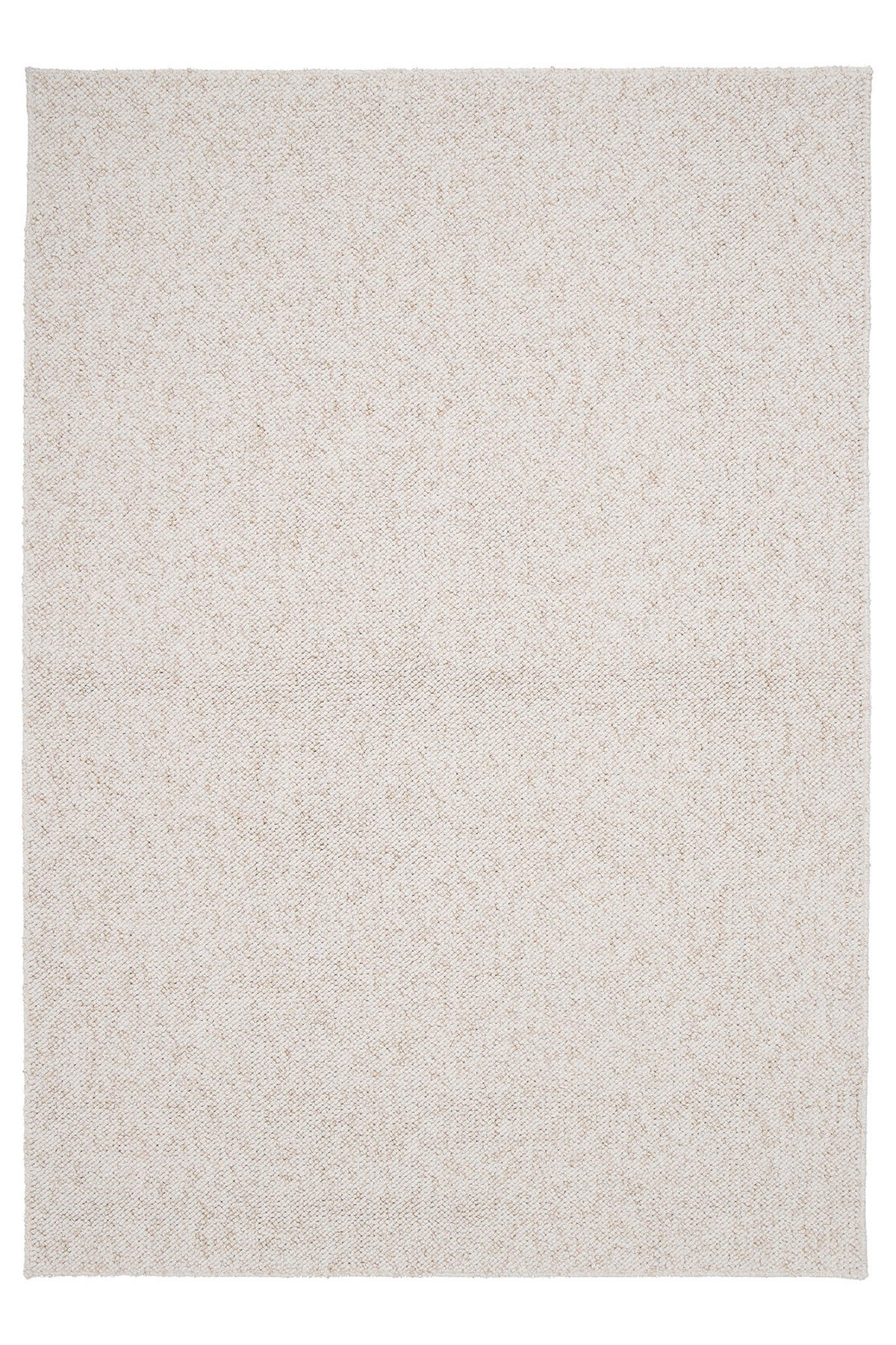 TEPPICH mit englischer Nahtverarbeitung weiss - Weiß, Textil (120/170cm) - AFK Living