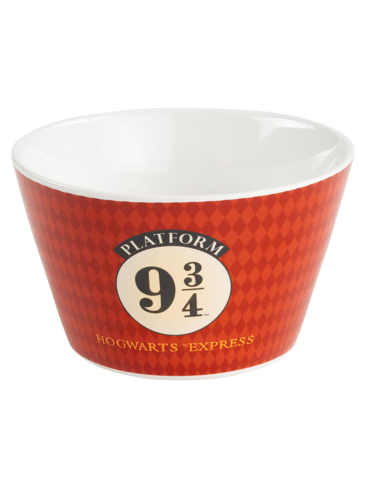 MÜSLISCHALE Harry Potter Platform 9 3/4 Rot 500 ml - Rot, Keramik (14cm) - United Labels