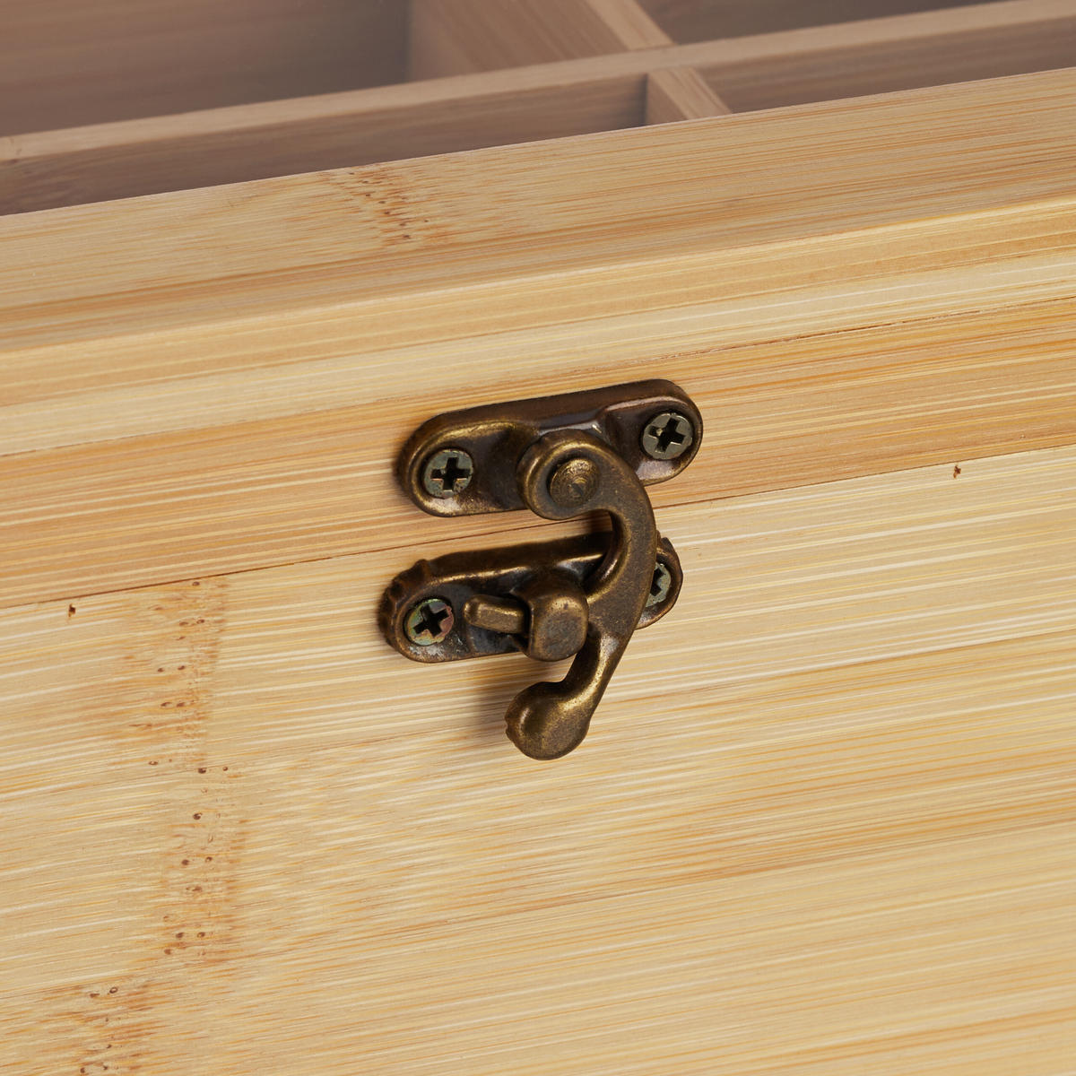 TEEBOX - Multicolor, Holz/Kunststoff (26.5/9.5/28.5cm) - Relaxdays