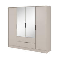 KLEIDERSCHRANK – 206 cm – Kelly – Kaschmir - Kaschmir, Holzwerkstoff (206/200/51cm) - hi-markt