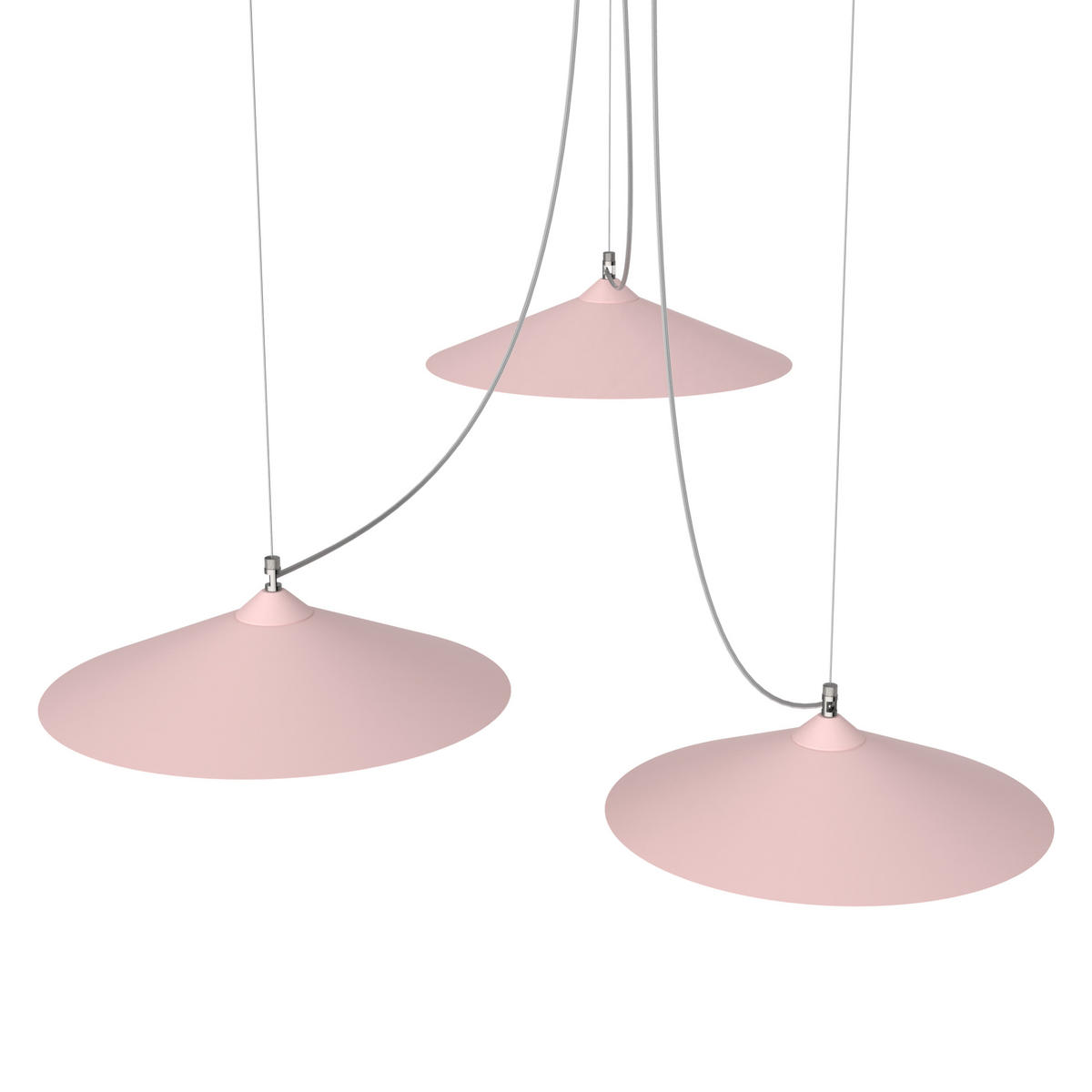 HÄNGELEUCHTE - Pink, Metall (40/40/9cm) - Lumicom