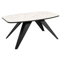 COUCHTISCH Luna - Multicolor/Schwarz, Holzwerkstoff/Metall (60/120/48cm) - MIRJAN24