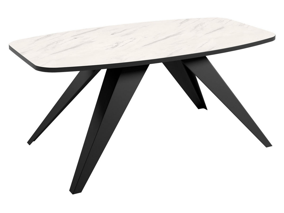 COUCHTISCH Luna - Multicolor/Schwarz, Holzwerkstoff/Metall (60/120/48cm) - MIRJAN24