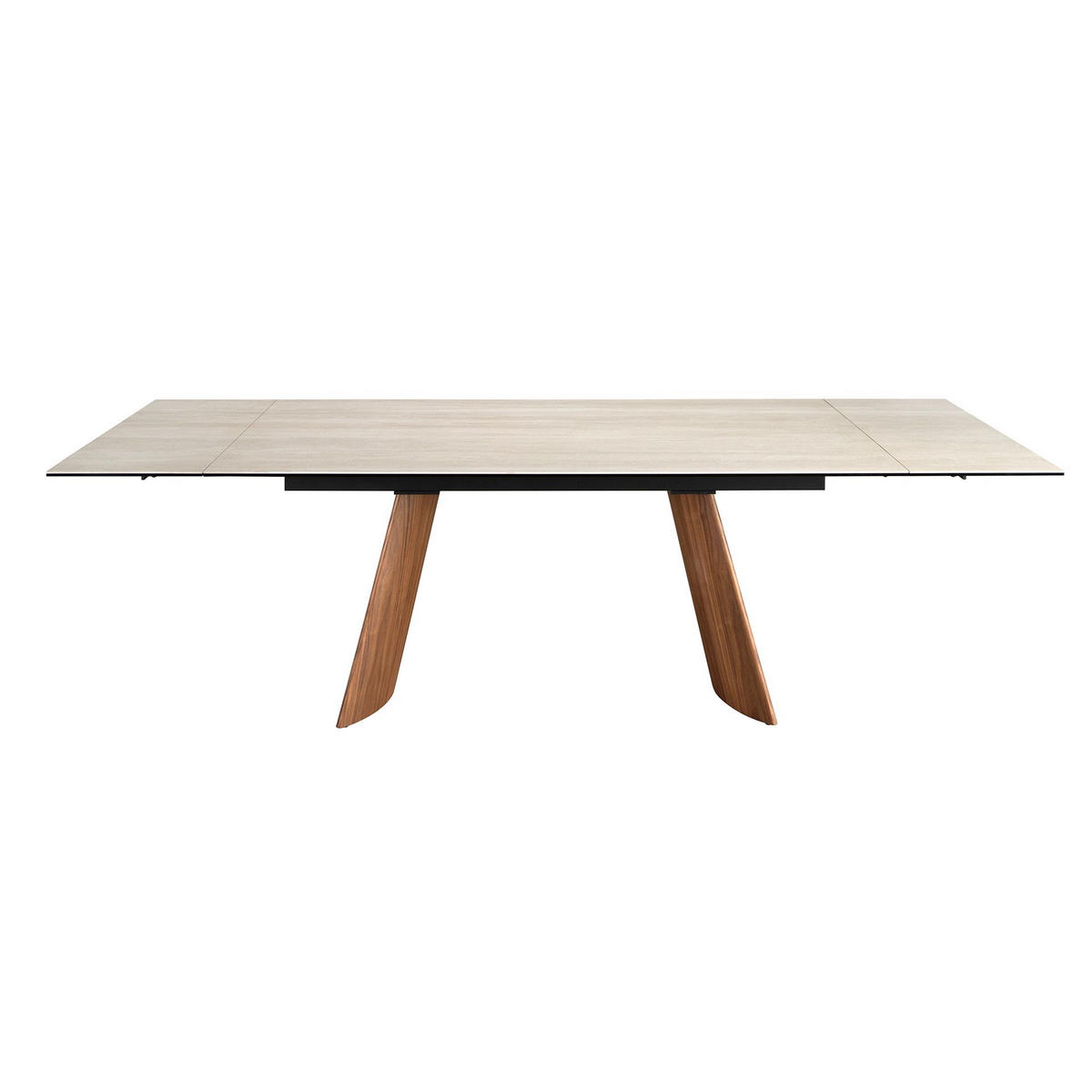 ESSTISCH Rechteckig Sand Walnuss 180/100/76 cm - Beige, Stein (100/180/76cm) - ANGEL CERDA